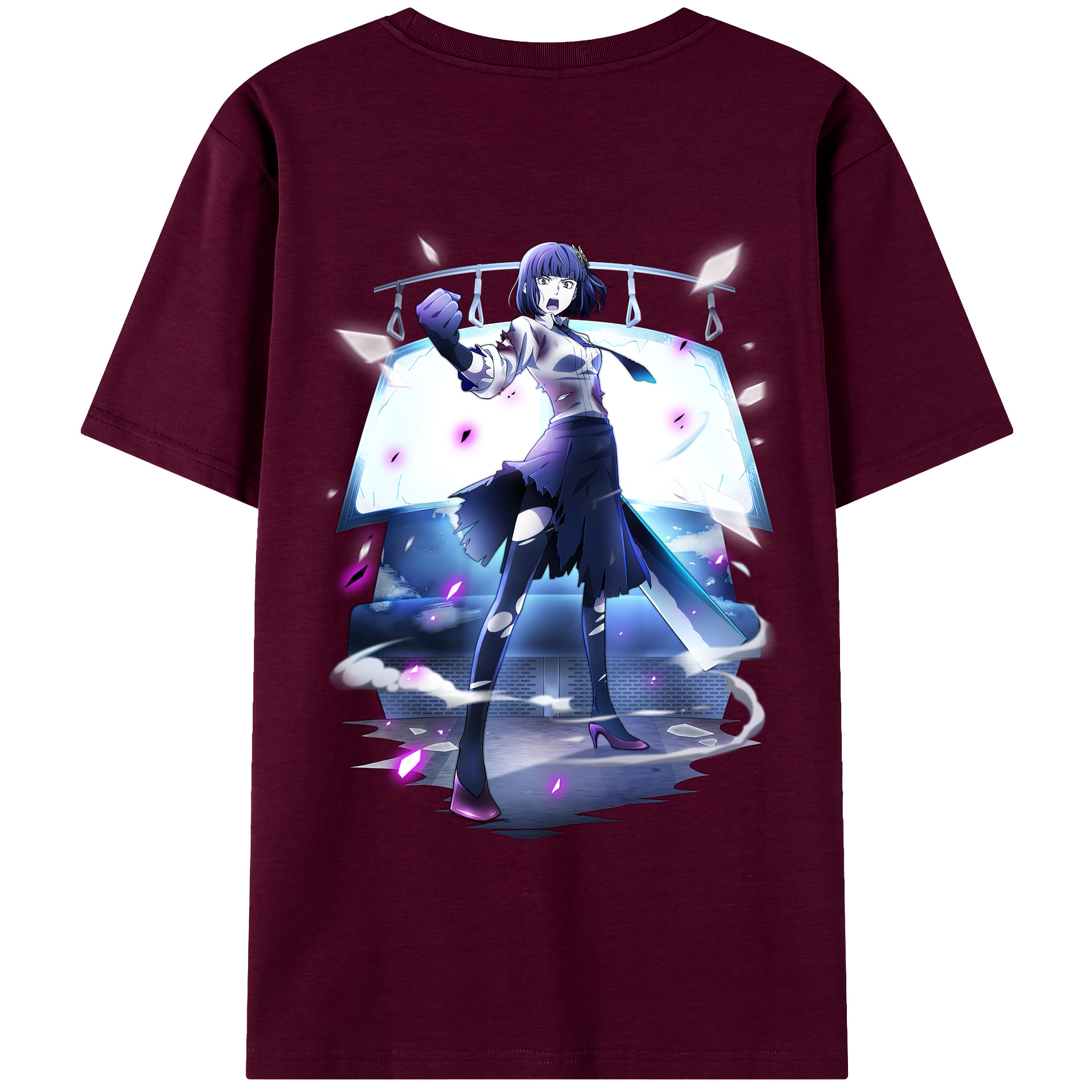 （画像用） 文豪ストレイドッグス Bungo Stray Dogs レディース半袖Tシャツ(バックプリント)